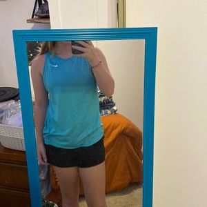 Blue Nike tank top